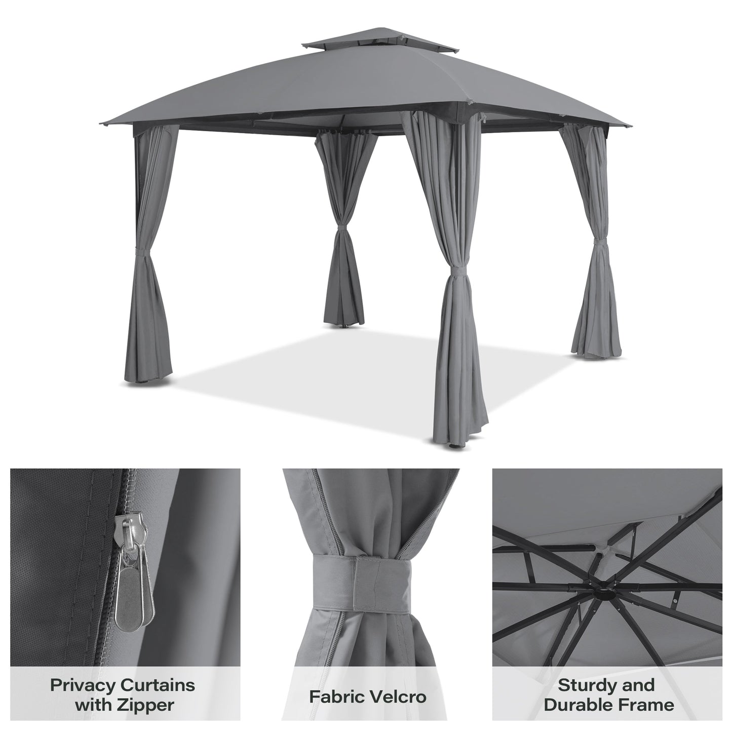 LAUSAINT HOME 10'X10' Softtop Gazebo