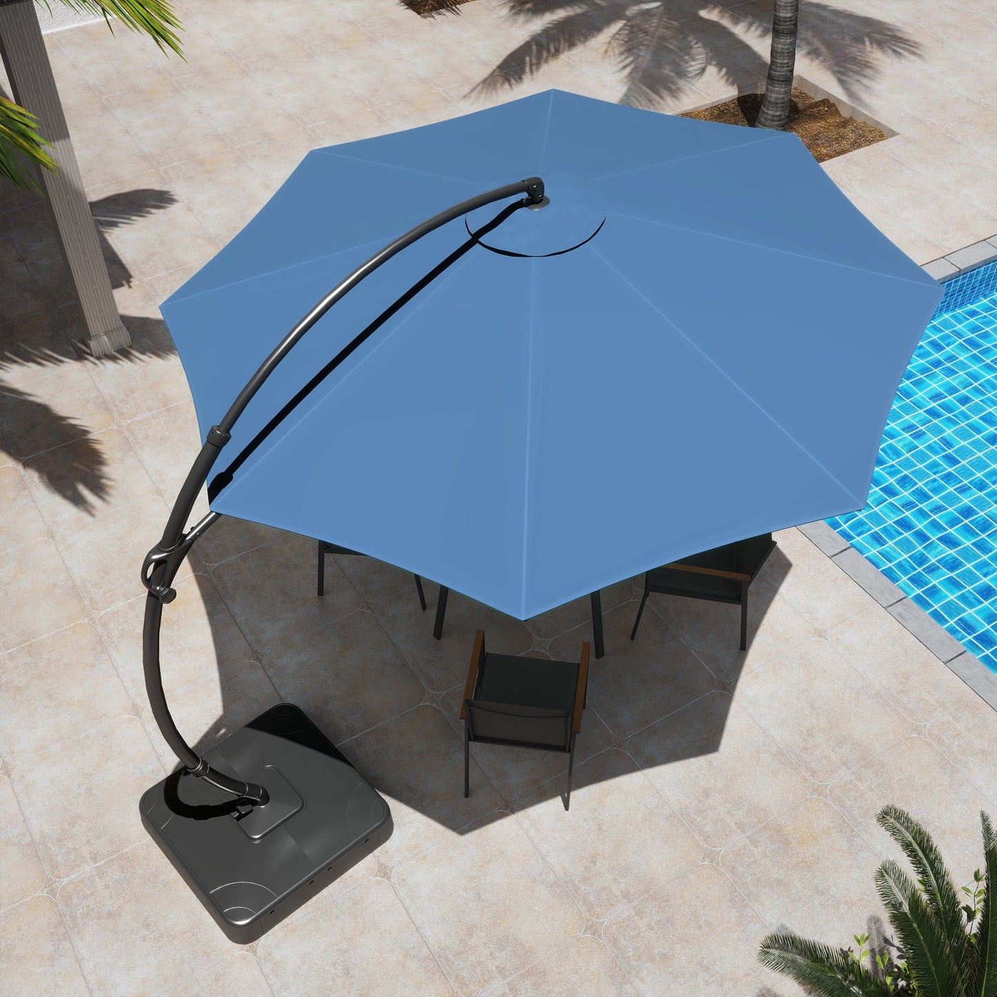LAUSAINT HOME Accessories for Cantilever Umbrella