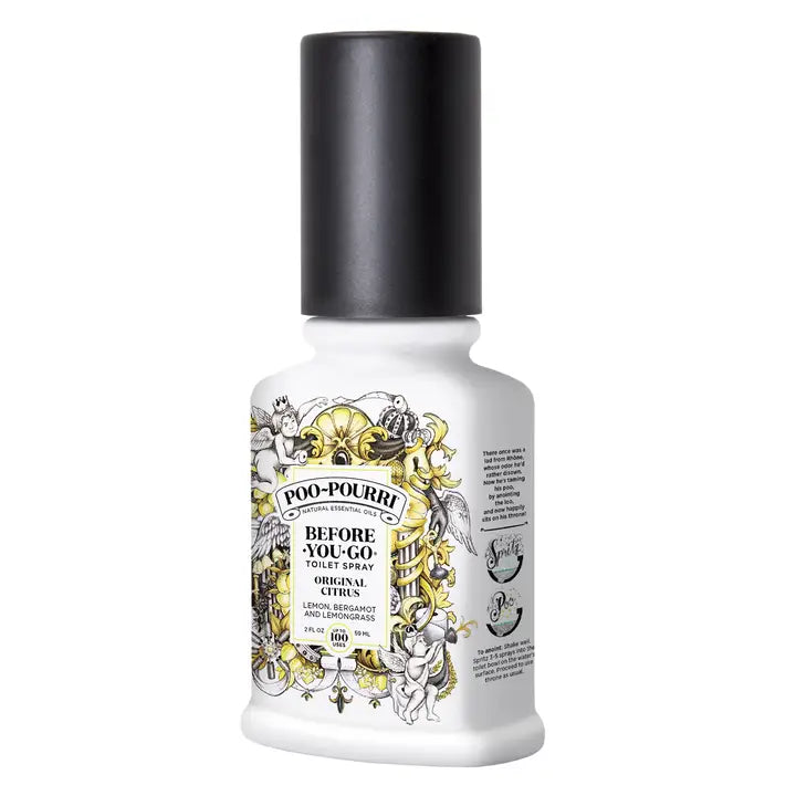 Original Citrus Toilet Spray 2oz Boxed 2pck - Poo~Pourri
