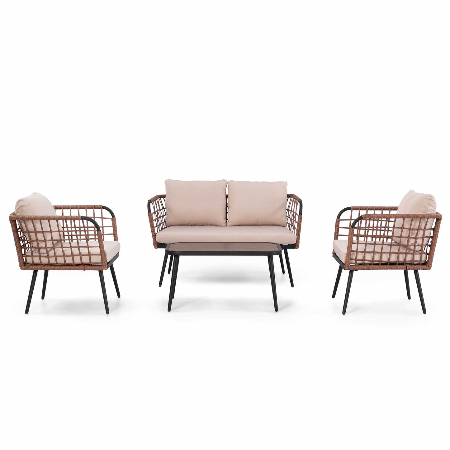 LAUSAINT HOME 4-Piece Patio Furniture Set