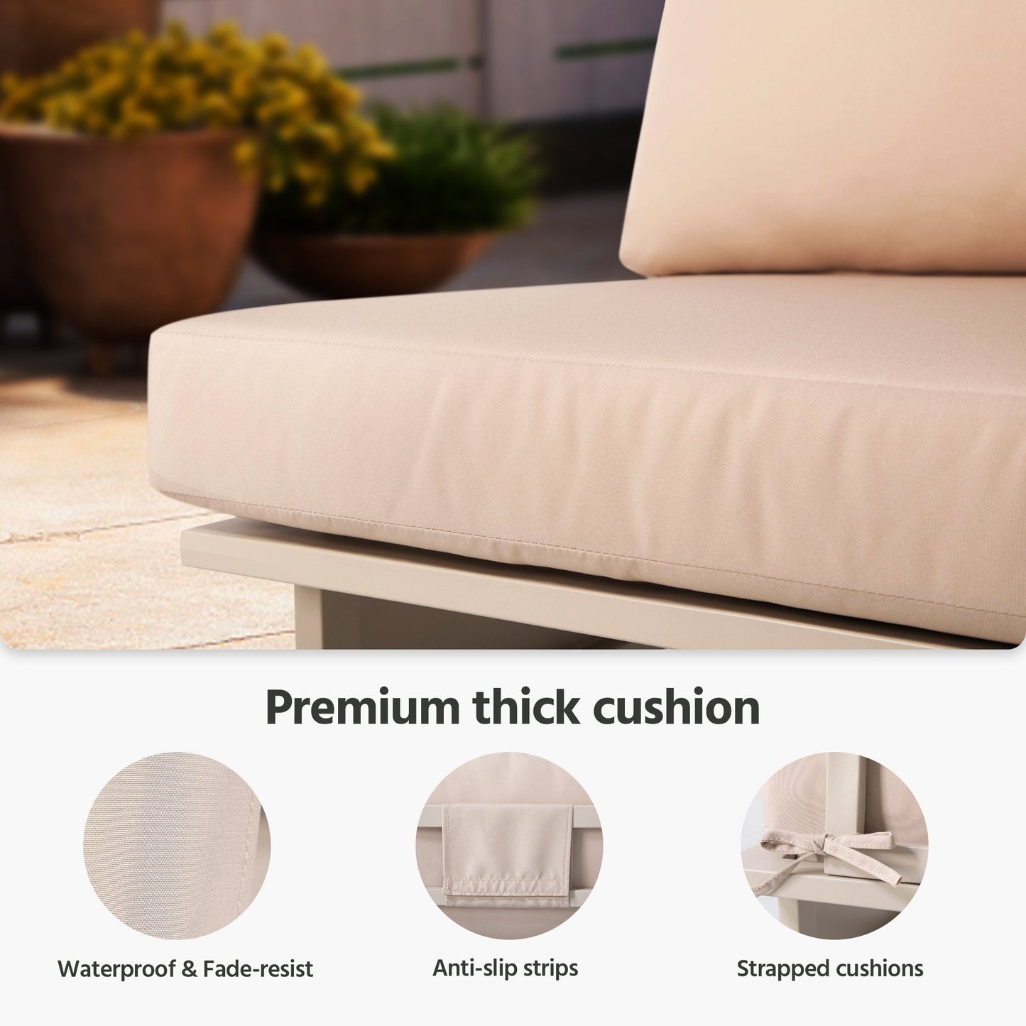 LAUSAINT HOME 6/8 Pieces Patio Furniture Set