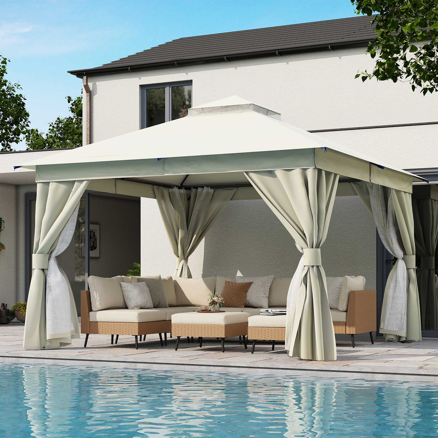 LAUSAINT HOME Accessories for 12' x 12'gazebo