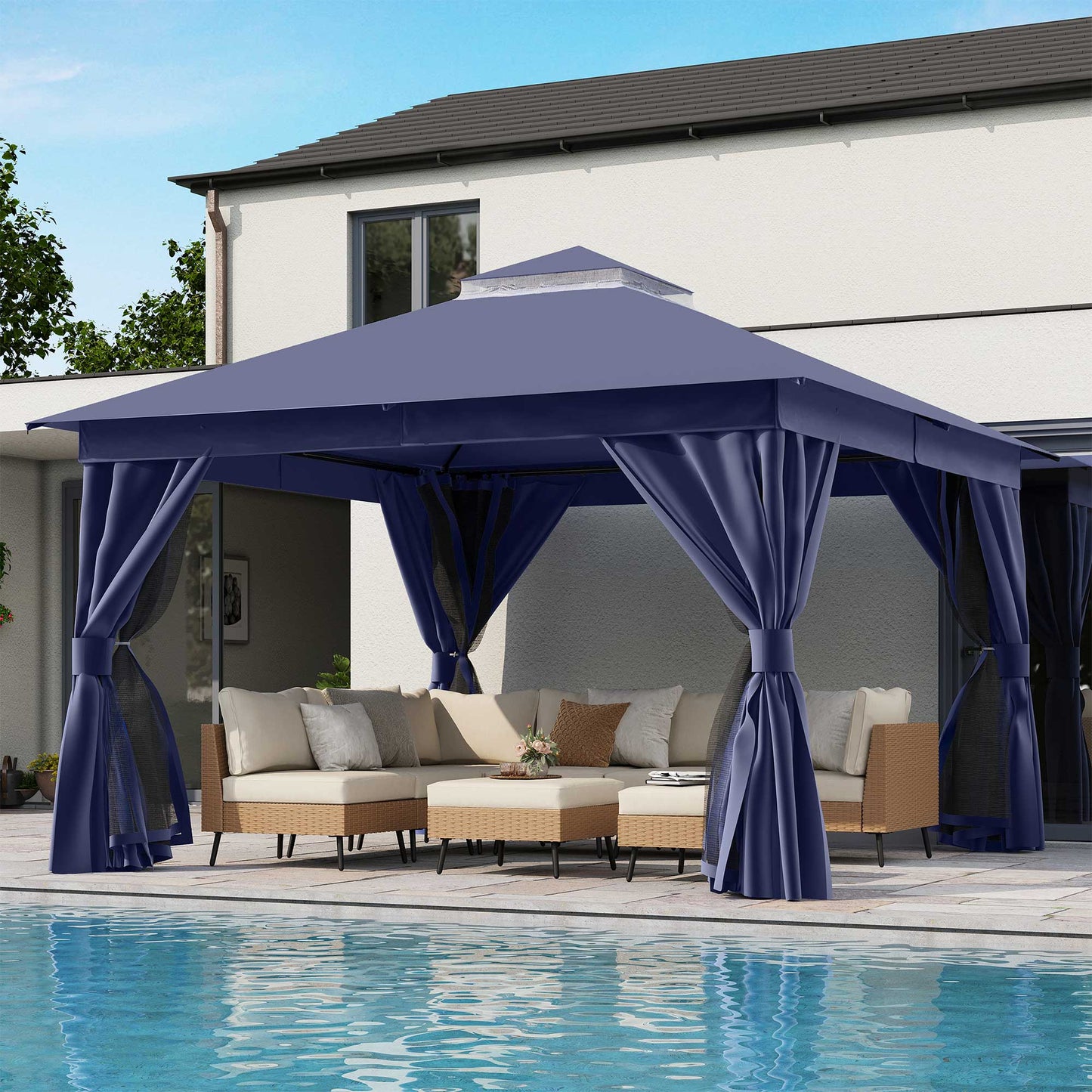 LAUSAINT HOME Accessories for 12' x 12'gazebo