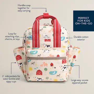 Itzy Bitzy Farm Friends Backpack - Itzy Ritzy