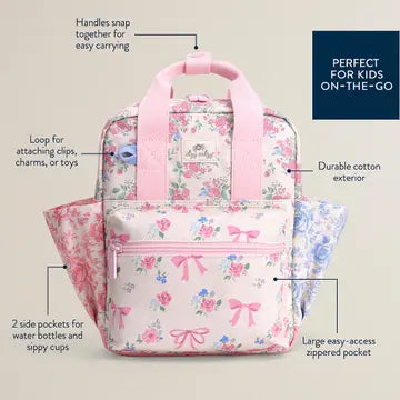 Itzy Bitzy Ribbons + Roses Backpack - Itzy Ritzy