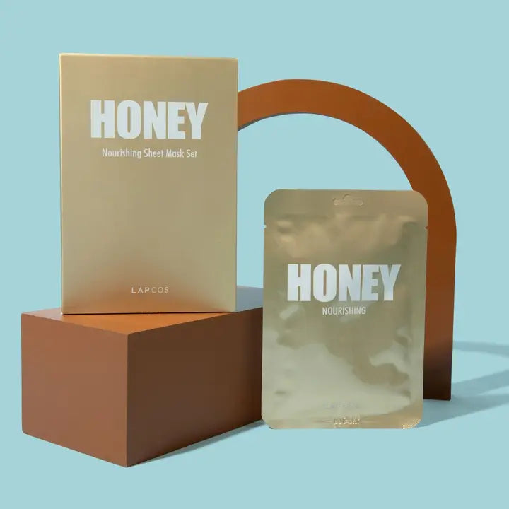 Honey Daily Sheet Mask 5-pack - LAPCOS