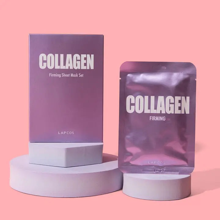 Collagen Daily Sheet Mask 5-pack - LAPCOS