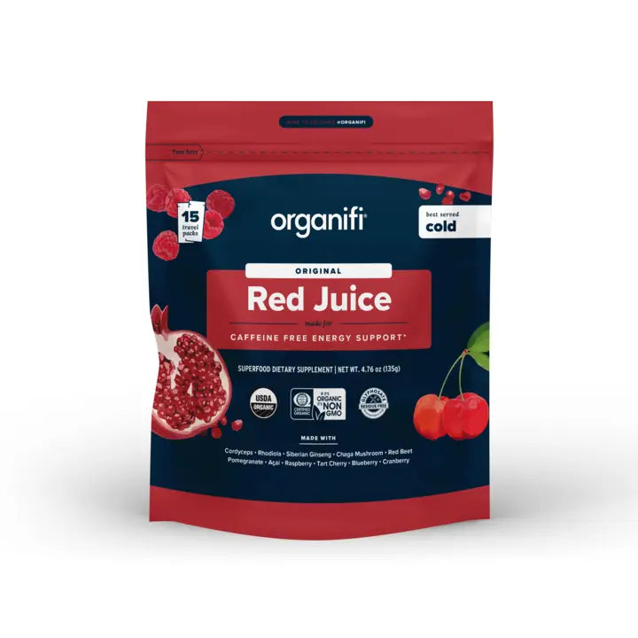 Red Juice 15ct Travel Packs - Organifi