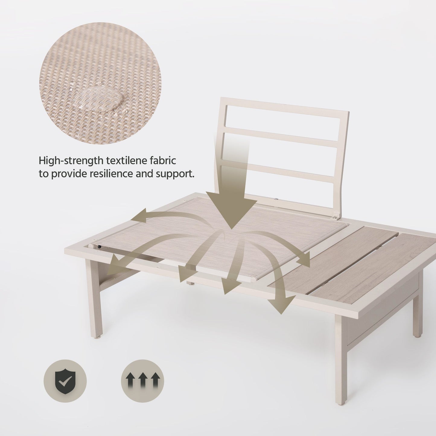 LAUSAINT HOME 6/8 Pieces Patio Furniture Set