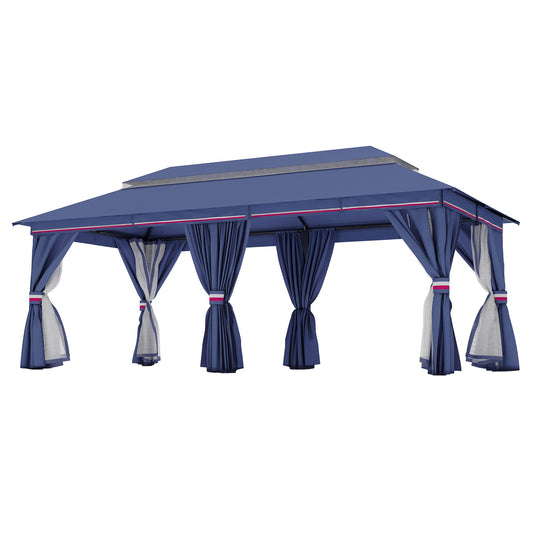 LAUSAINT HOME 10'X 20'  Patio Steel Gazebo