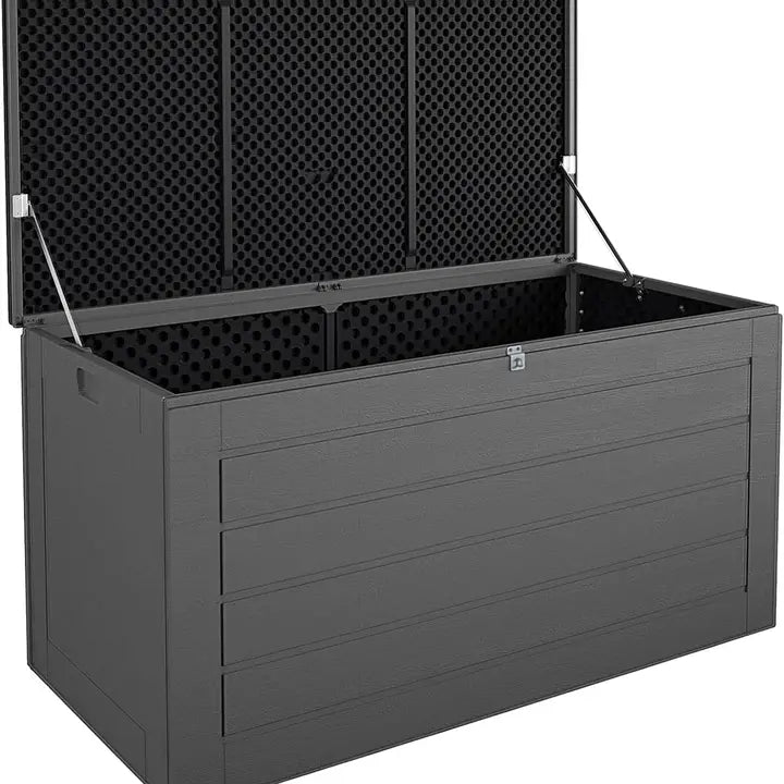 Extra Large Outdoor Patio Storage Deck Box 180 Gallons