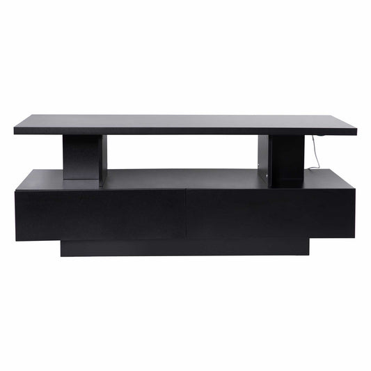 LAUSAINT HOME Indoor Modern LED Coffee Table with Remote & App Control
