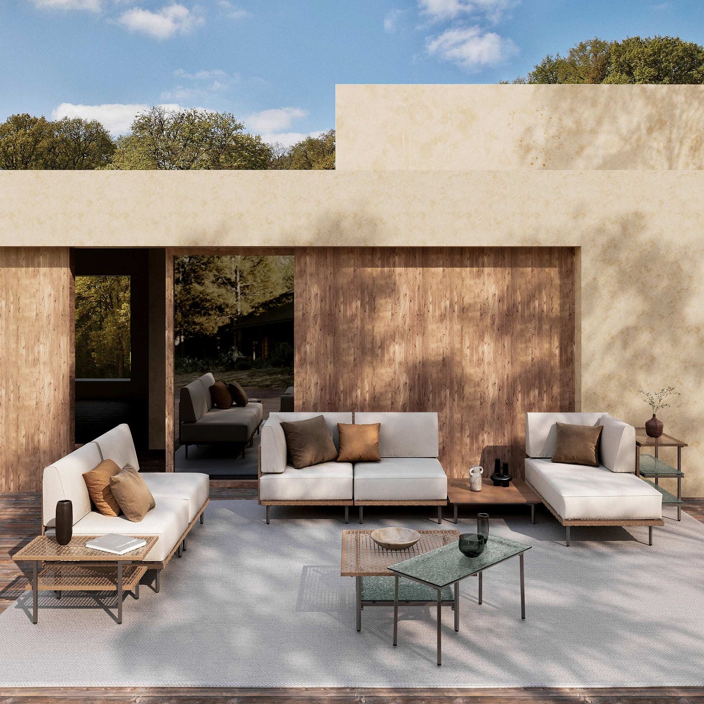 LAUSAINT HOME 10-Piece Wicker Patio Conversation Set