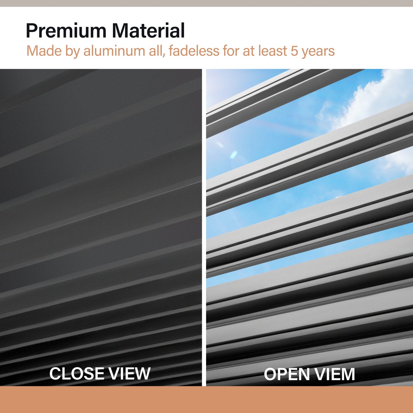 Aluminum Louvered Pergola