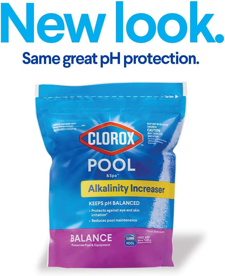 Clorox Pool&Spa 12005CLX Alkalinity Increaser, 5 lb