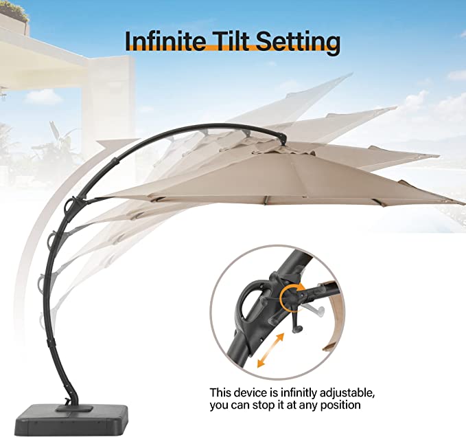 12' Sunbrella ®Cantilever Umbrella