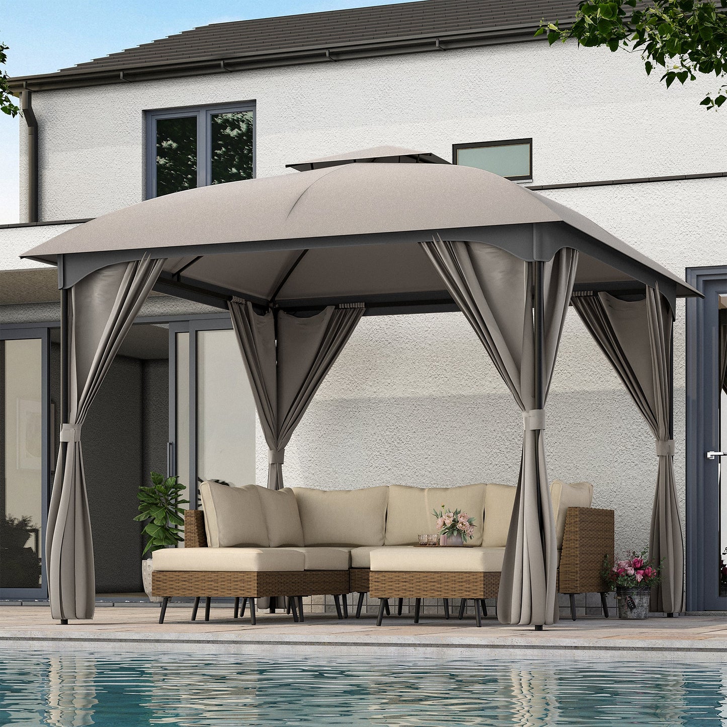 LAUSAINT HOME Accessories for 10x10 softtop gazebo