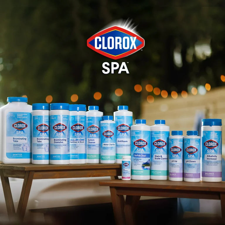 Clorox Spa 20001CSP Brominating Tablets, 1.5-Pound