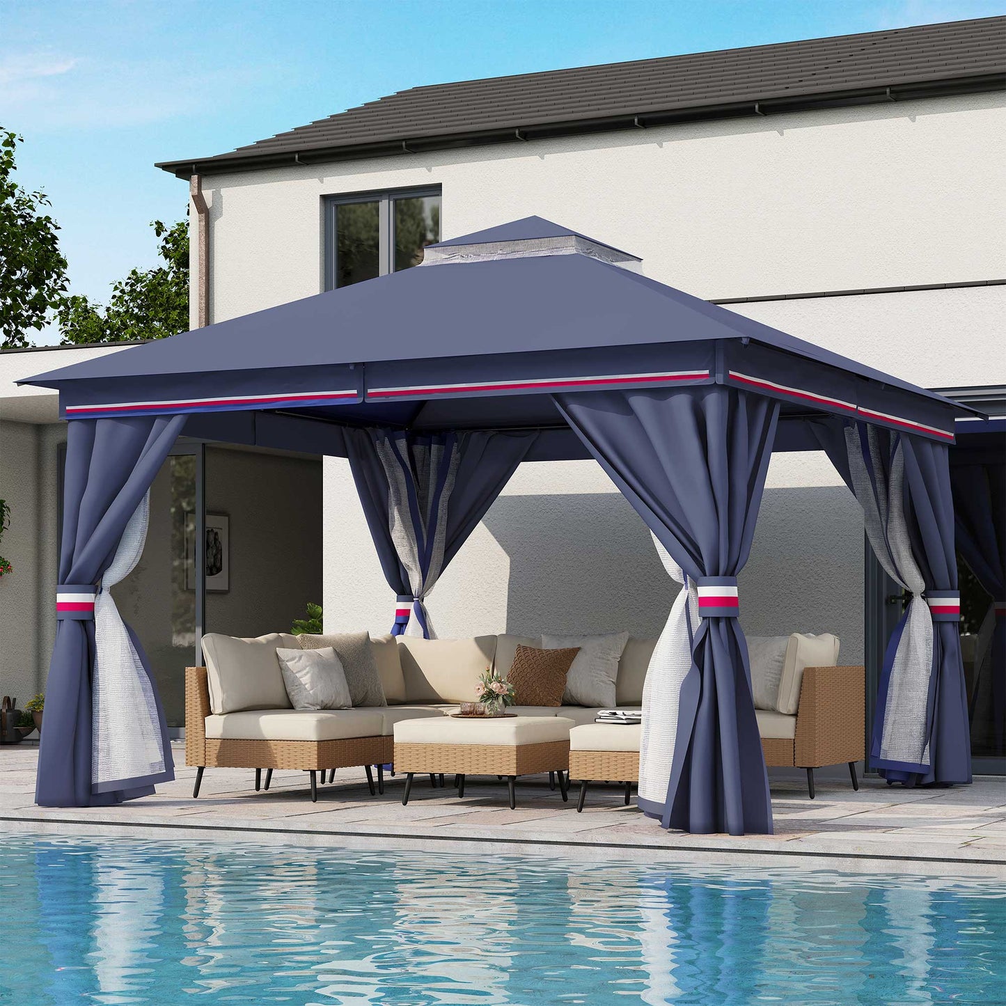 LAUSAINT HOME Accessories for 12' x 12'gazebo
