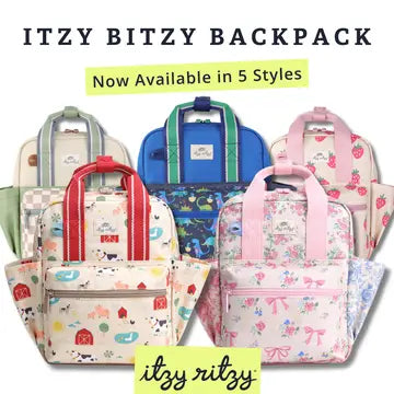 Itzy Bitzy Strawberries & Cream Backpack - Itzy Ritzy