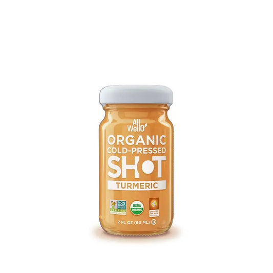 Organic Cold-Pressed Turmeric Shot - AllWellO