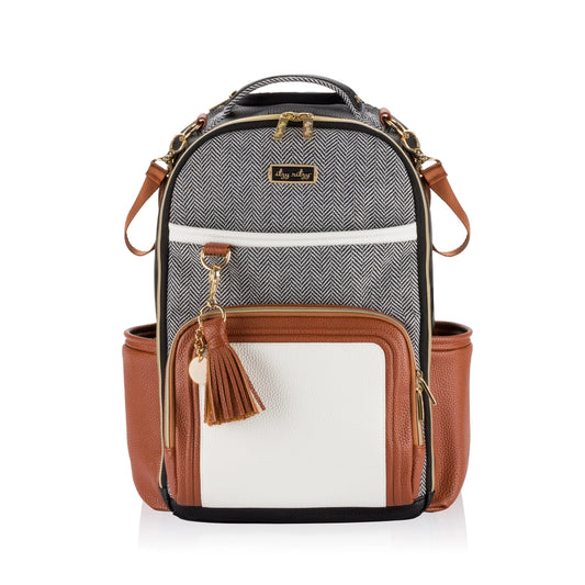 Coffee and Cream Boss Plus™ Backpack Diaper Bag - Itzy Ritzy