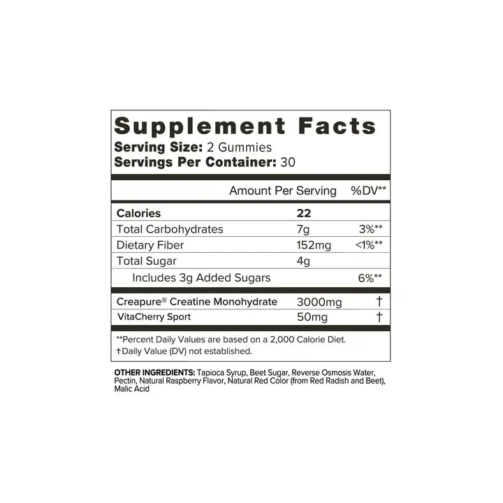 Creatine Cherry Chews - Organifi