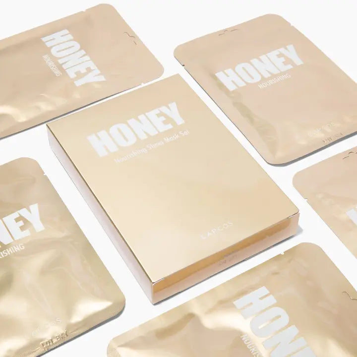 Honey Daily Sheet Mask 5-pack - LAPCOS