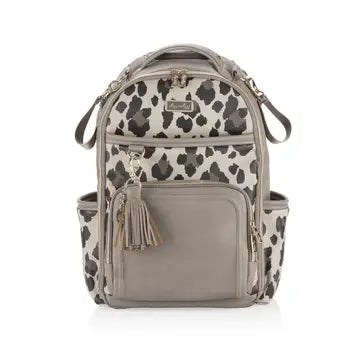 Leopard Boss Plus™ Backpack Diaper Bag - Itzy Ritzy