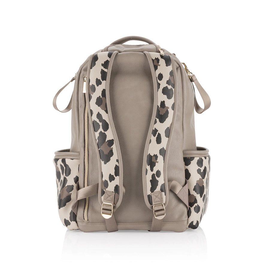 Leopard Boss Plus™ Backpack Diaper Bag - Itzy Ritzy