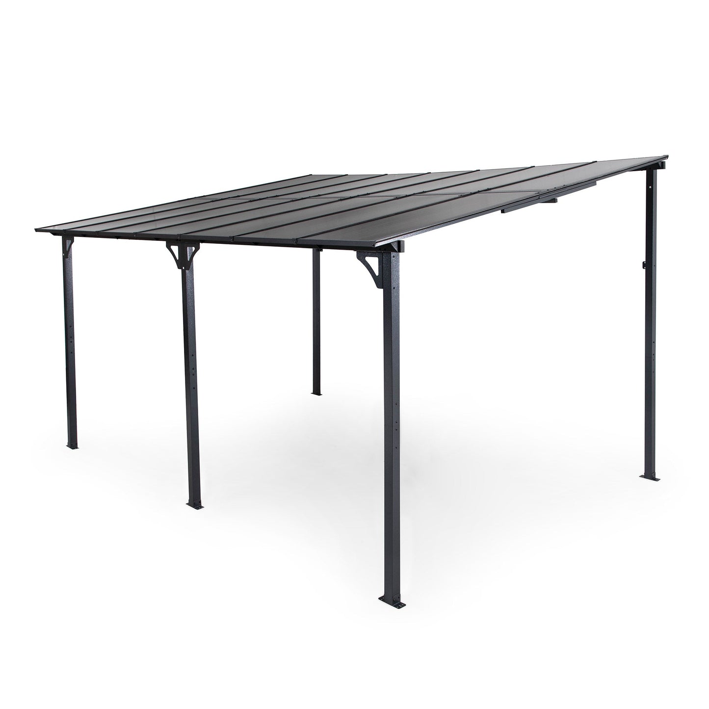 LAUSAINT HOME 14 Ft. W x 10 Ft. D Aluminum Hardtop Pergola with Canopy