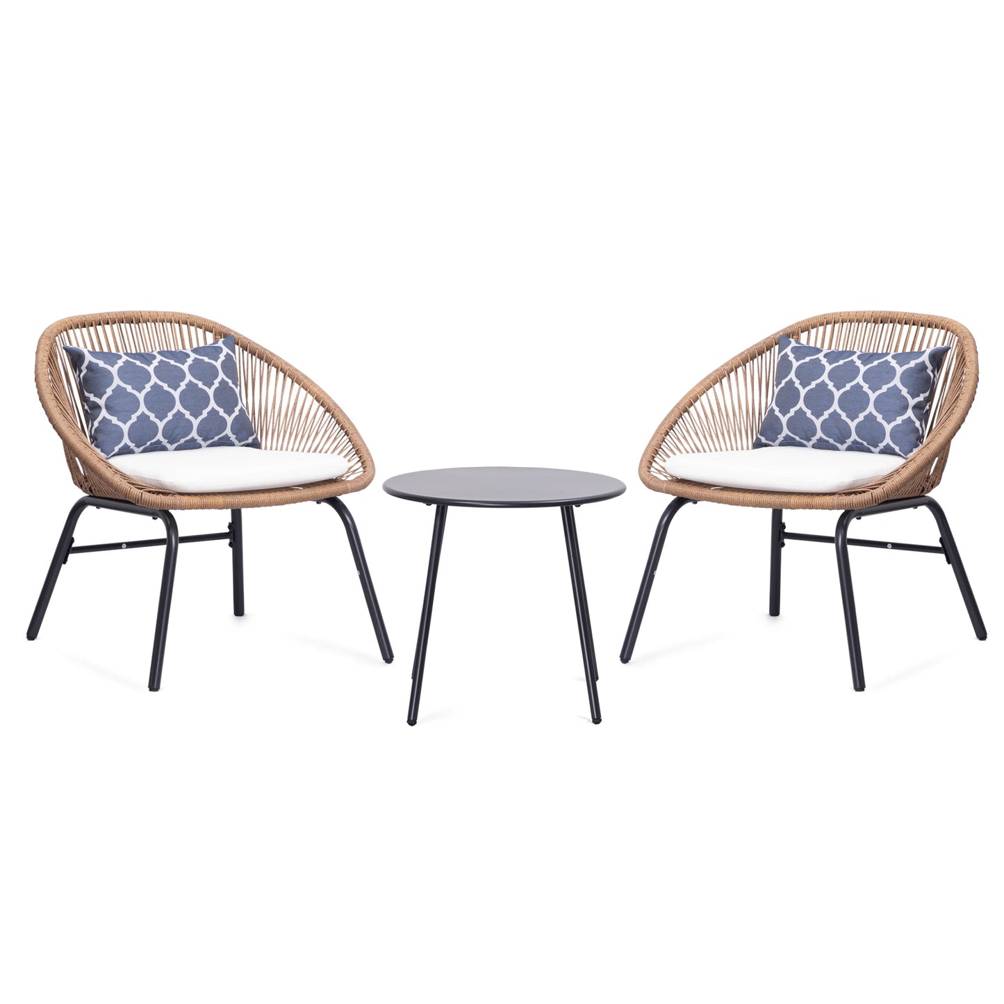 3-piece Wicker Bistro Set