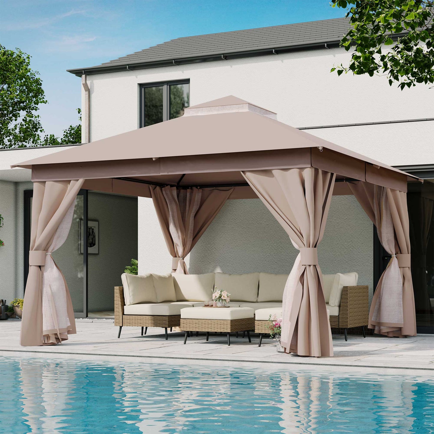 LAUSAINT HOME Accessories for 12' x 12'gazebo