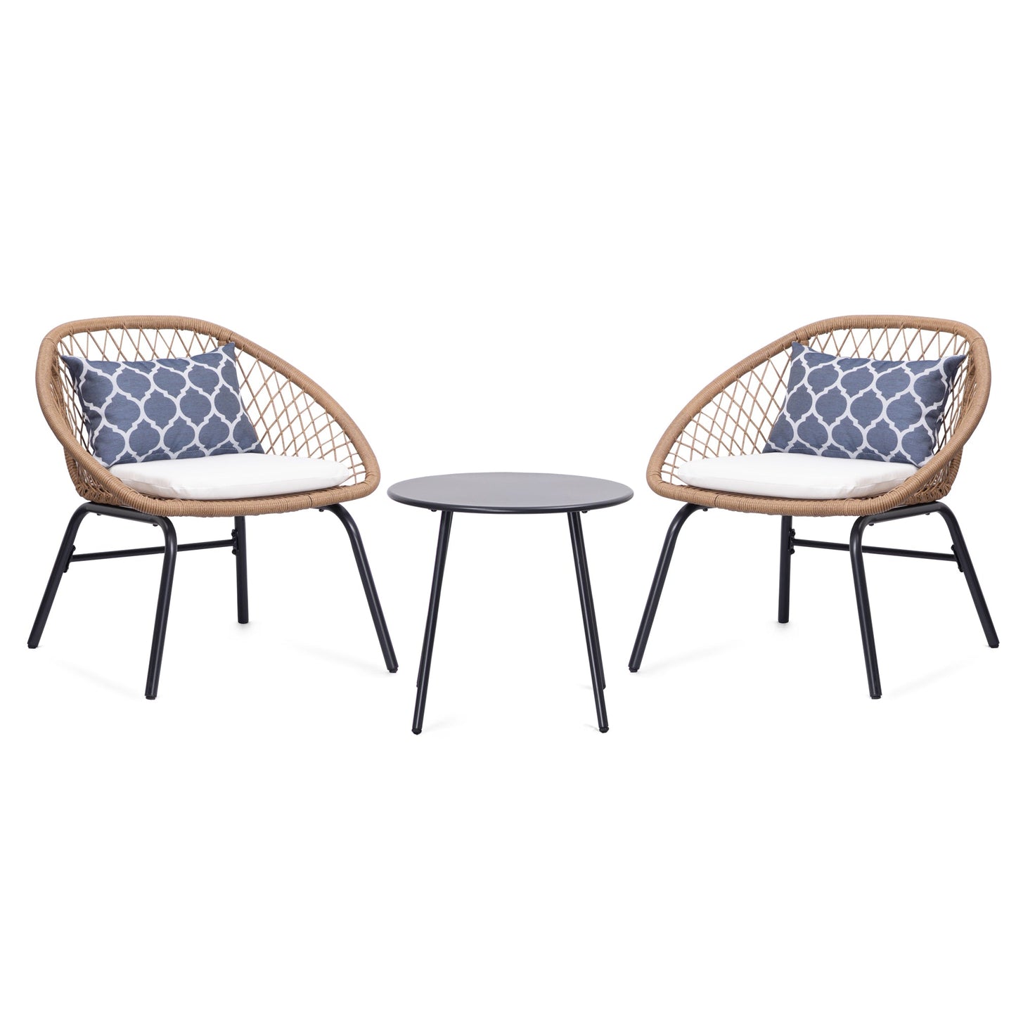 3-piece Wicker Bistro Set