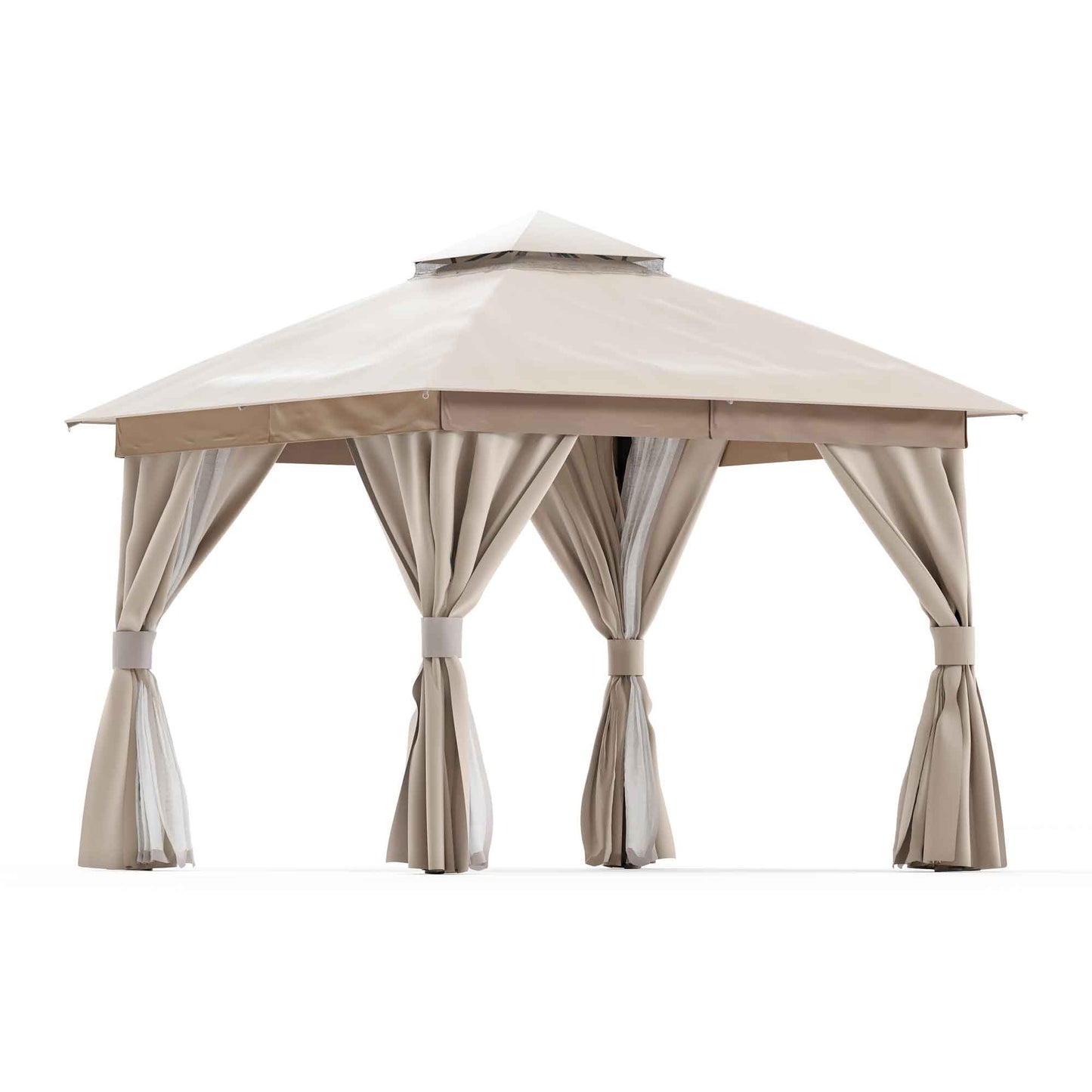 LAUSAINT HOME 10'X10' Patio Steel Gazebo